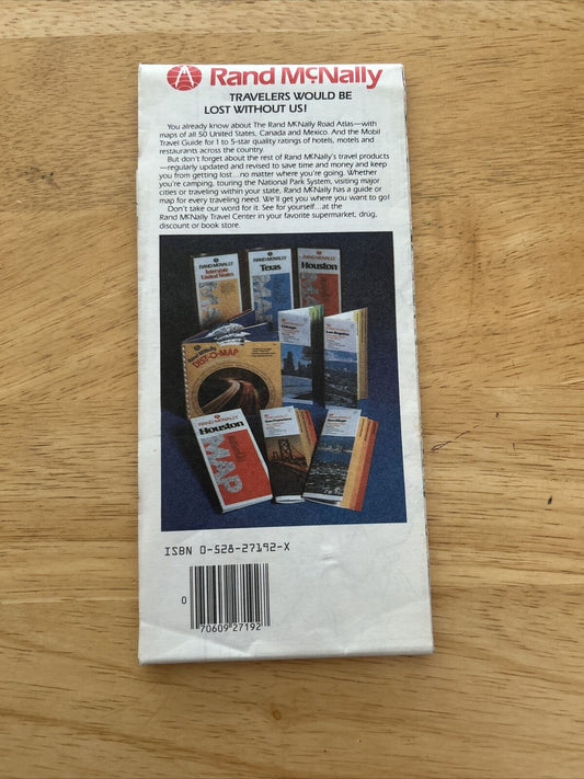 Rand McNall Central and Western United States Road Map