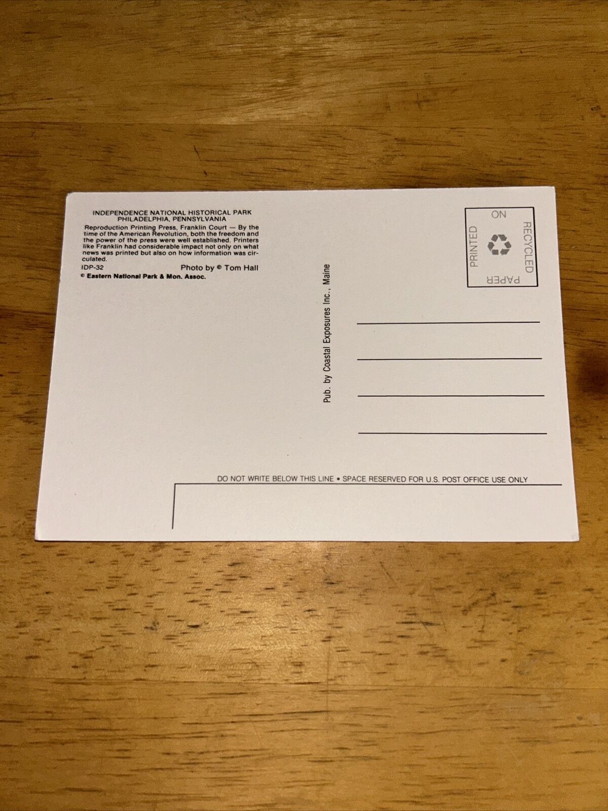 Postcard Unposted: Five B's of Amish Country