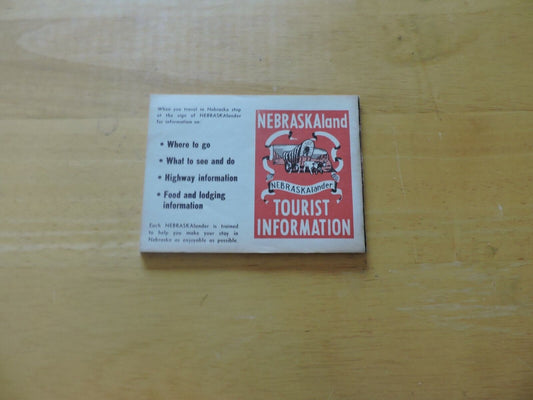 Nebraska Land Map Brochure Book