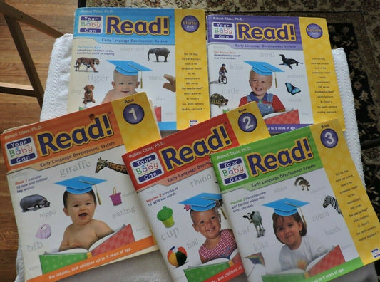 YOUR BABY CAN READ:  EARLY LANGUAGE DEVELOPMENT SYSTEM 5 BOOKS