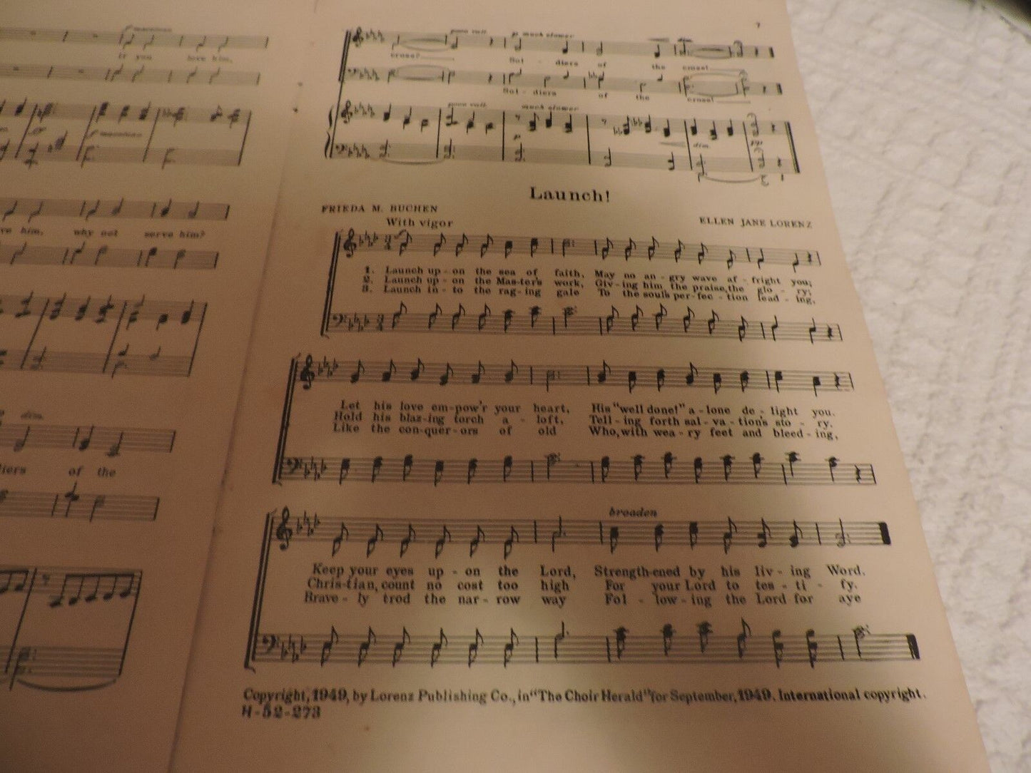 Jacob's Ladder - A Spiritual Arranged by Roger C. Wilson 1949 (Piano Part)