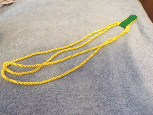 Yellow Girl Scout Shoulder Strap