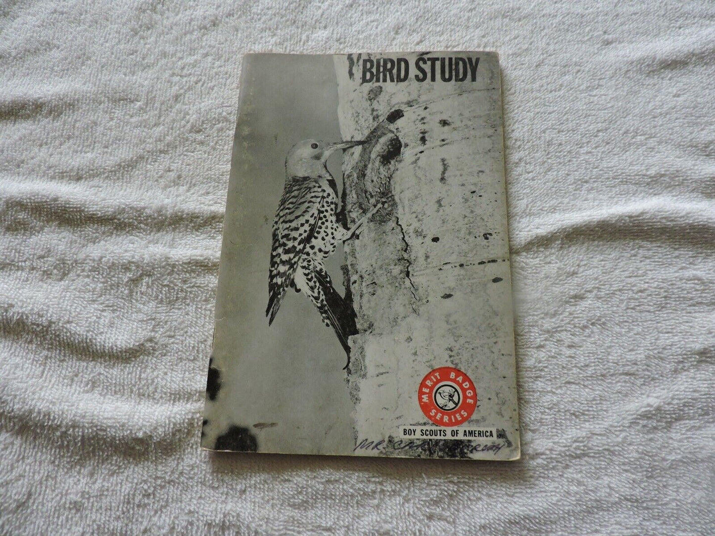 Boy Scouts of America Merit Badge Series Bird Study 1971