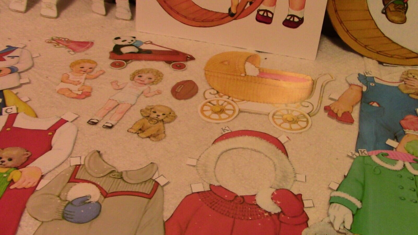 BEST FRIEND PAPER DOLLS--KATE AND CHARLES