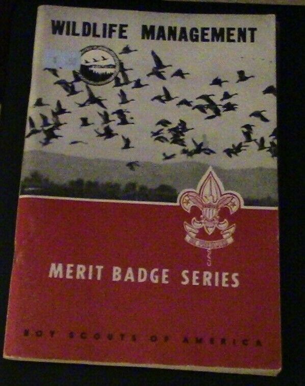 BSA-Merit Badge Series "Wildlife Management" 1959 Printing