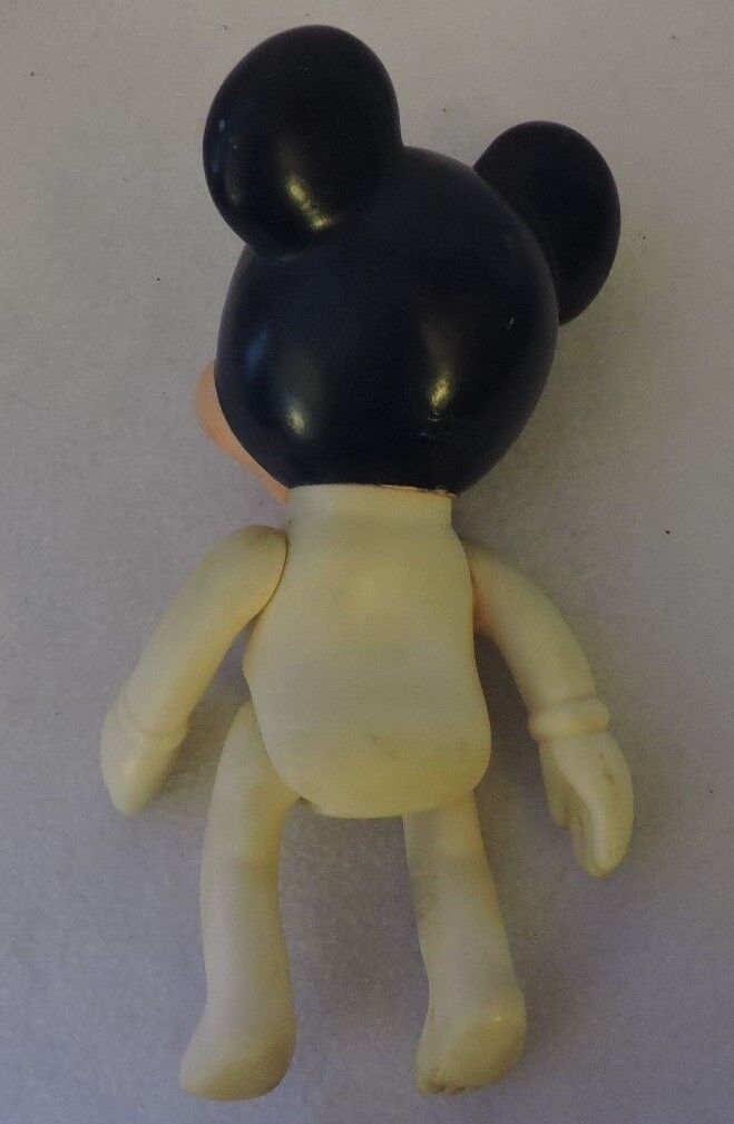Vintage Mickey Mouse Plastic Doll 1984
