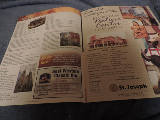 St. Joseph Missouri Official Visitors Guide