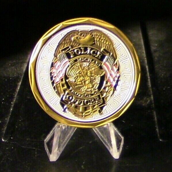 Challenge Coin: St Michael, Patron Saint of Law Enforcement-Police Officer