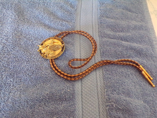 Shriner Collectable Bolo Tie:Jim Lake Royal Director '93-'94 Year of the Mallard