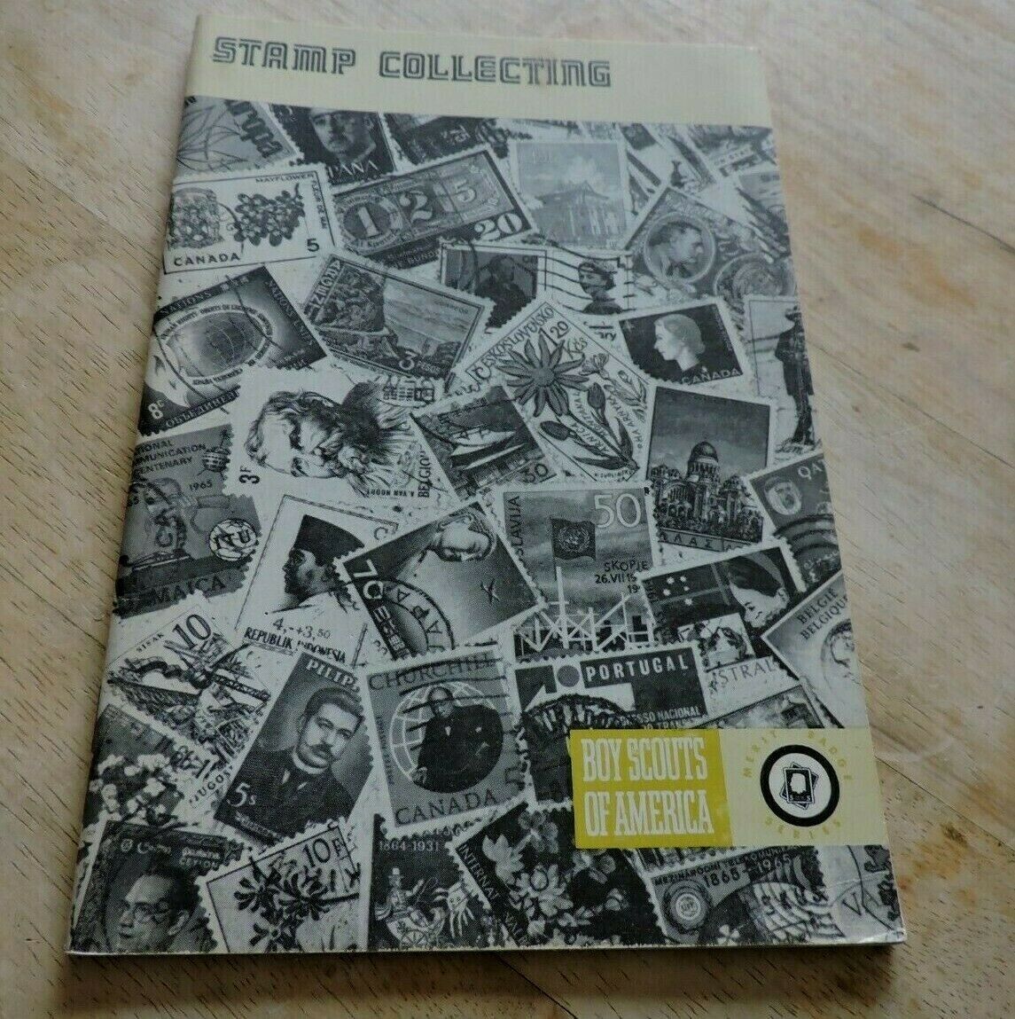 BOY SCOUT MERIT BADGE BOOK: STAMP COLLECTING  1966