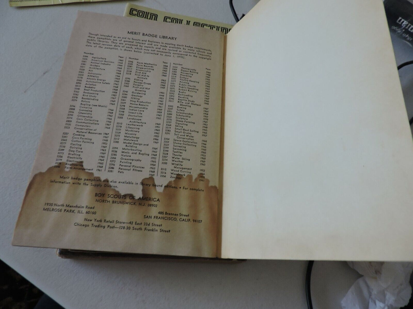 Boy Scouts of America Merit Badge Series Bird Study 1971