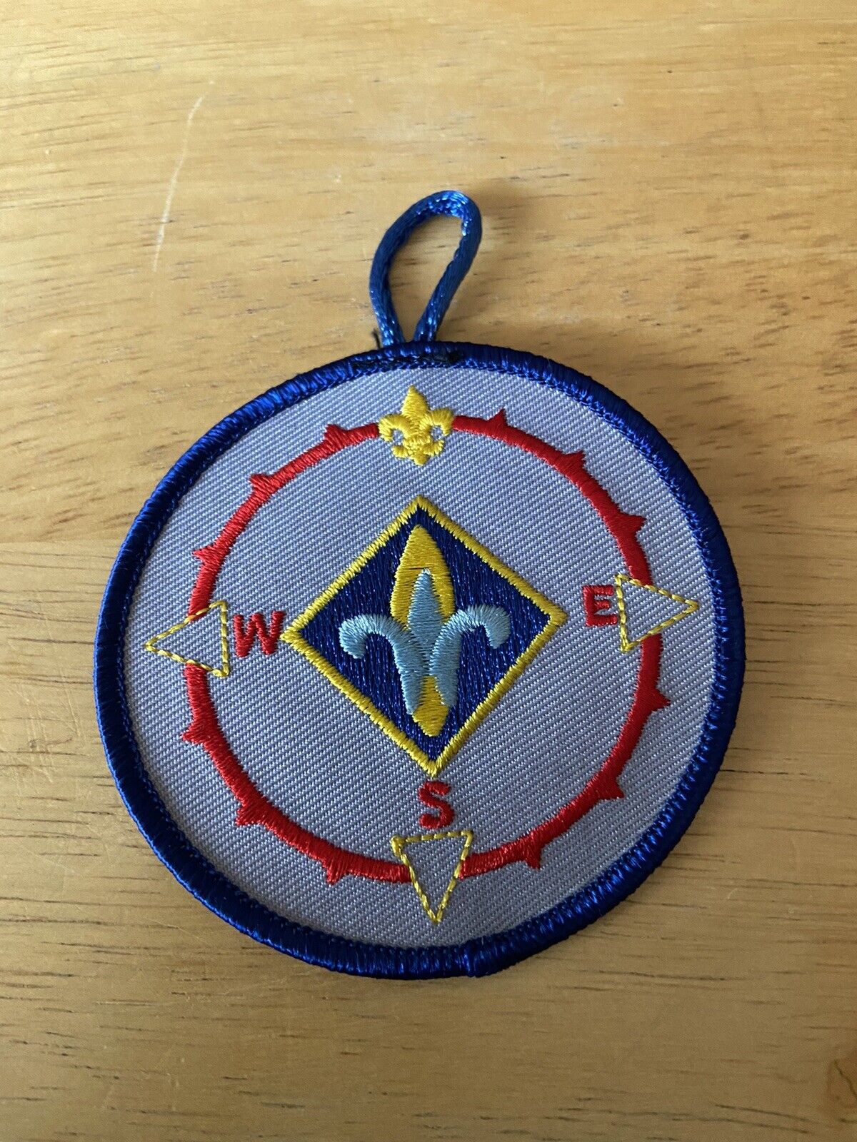 BSA-Cub Scout Compass Button Patch