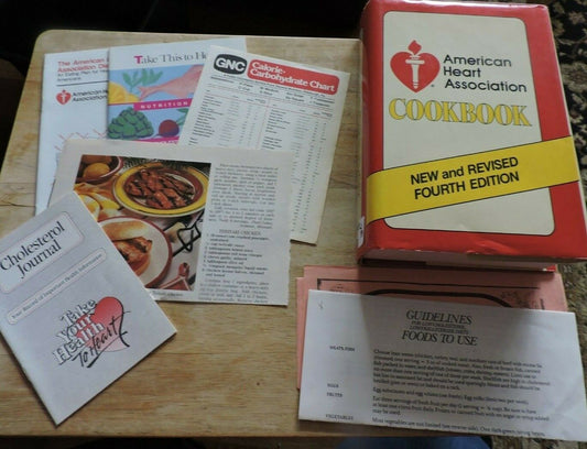 AMERICAN HEART ASSOCIATION COOKBOOK--NEW AND REVISED FOURTH EDITION--1984