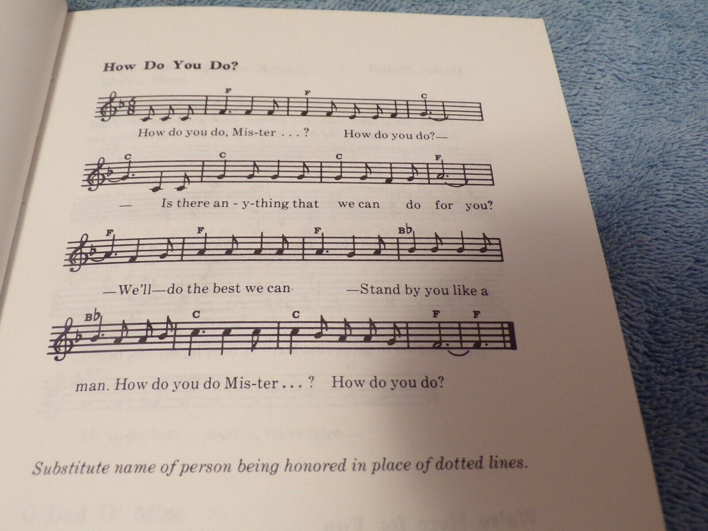 Boy Scout Songbook 1982 Printing