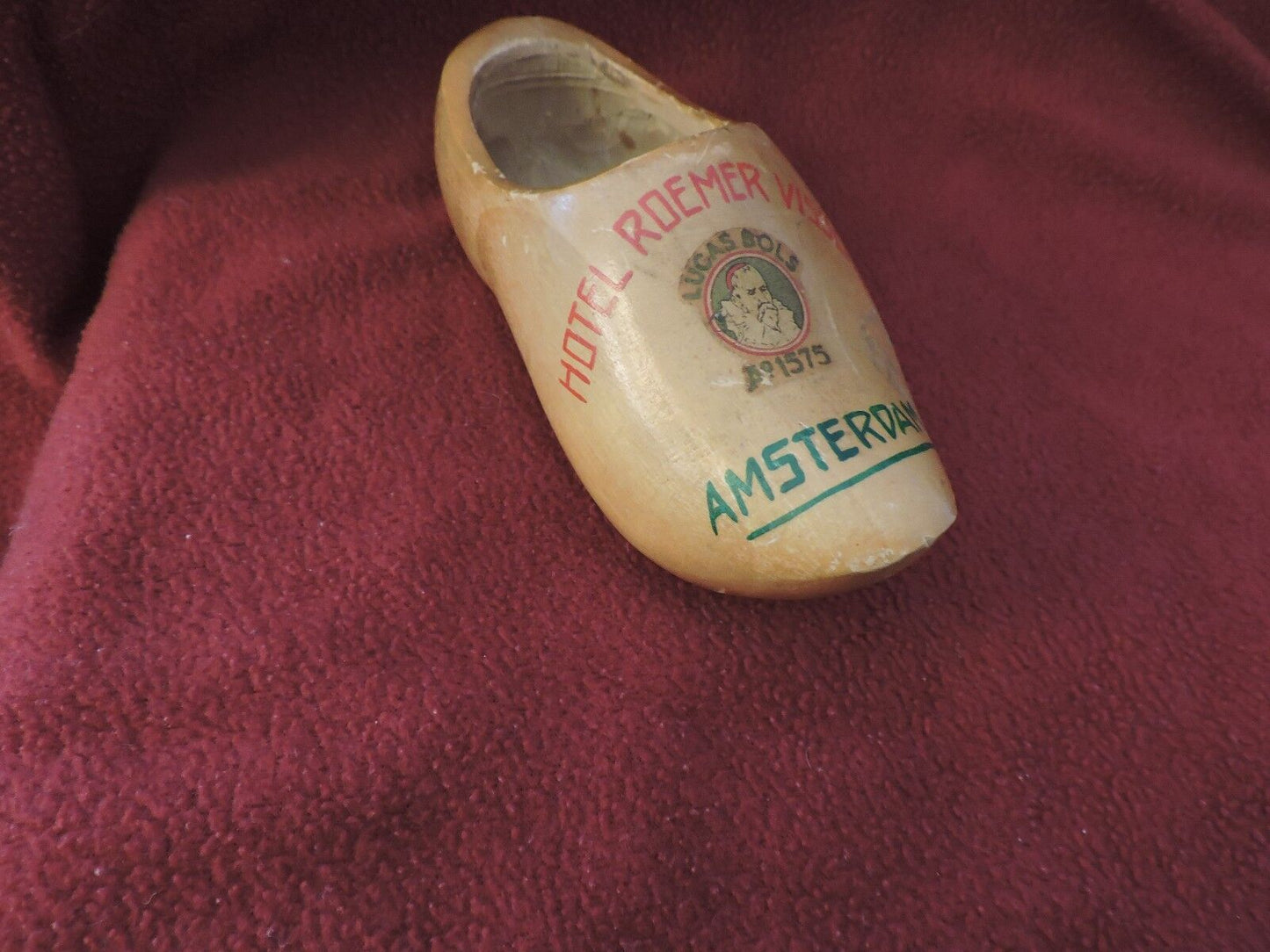 AMSTERDAM SOUVINIR WOODEN SHOE