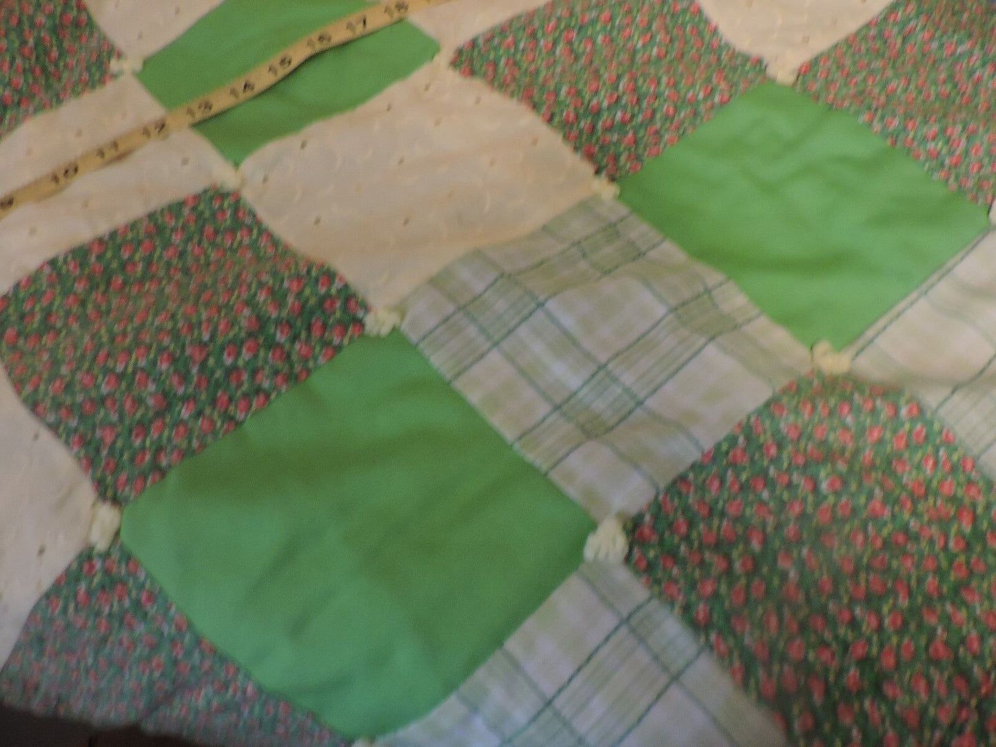HAND MADE LAP OR BABY QUILT