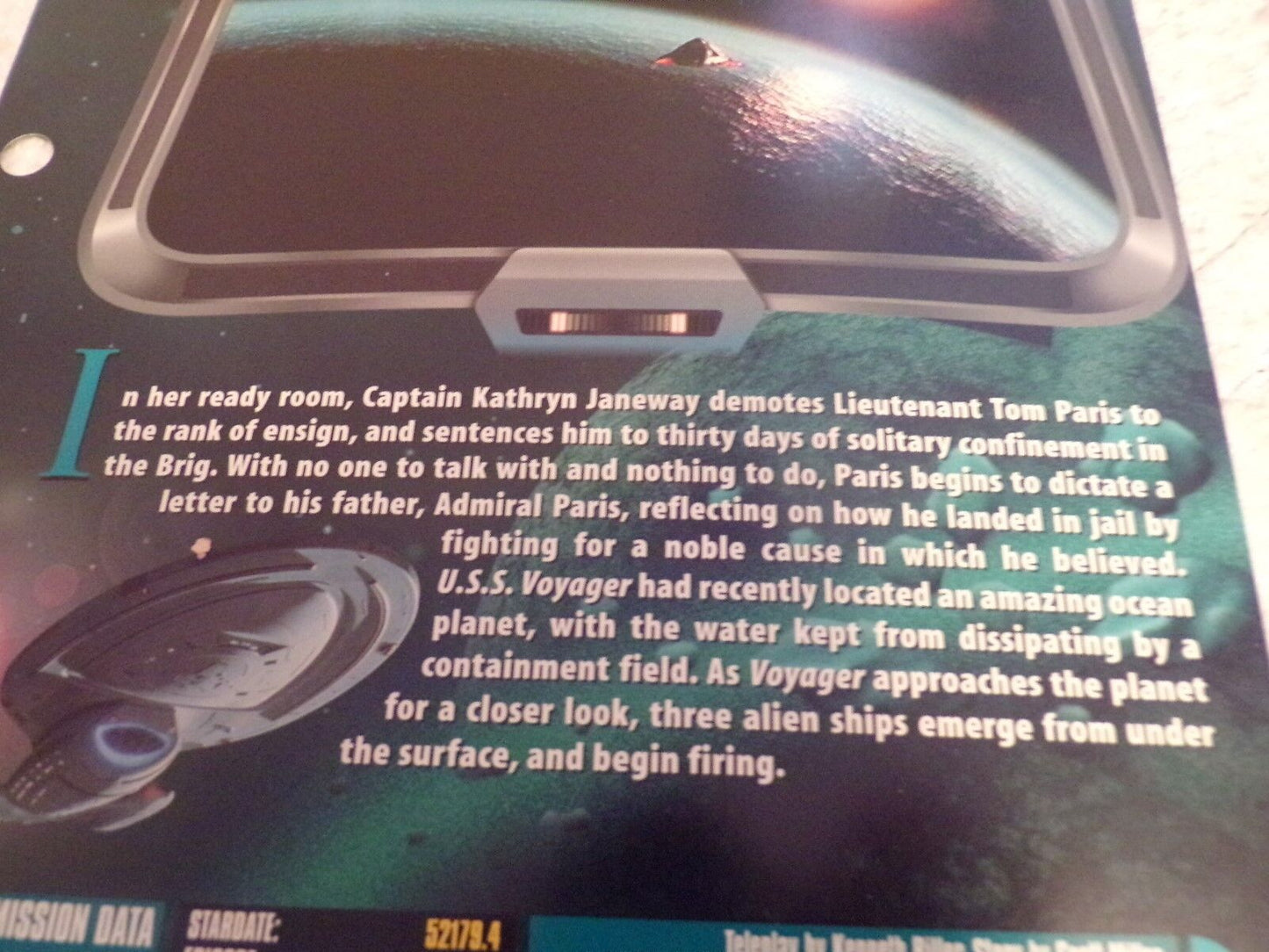 Star Trek: Voyager Movie Info Cards (Seasons 2, 4, 5)