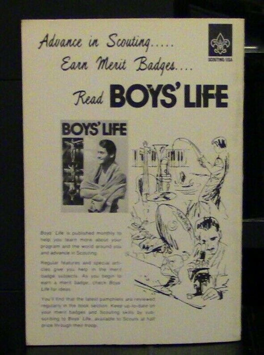 BSA-Merit Badge Series Hiking 1964 edition