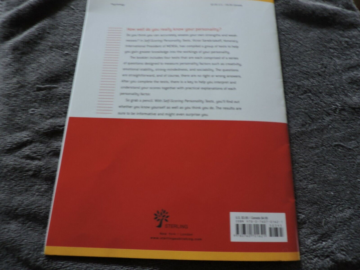 SELF-SCORING PERSONALITY TESTS