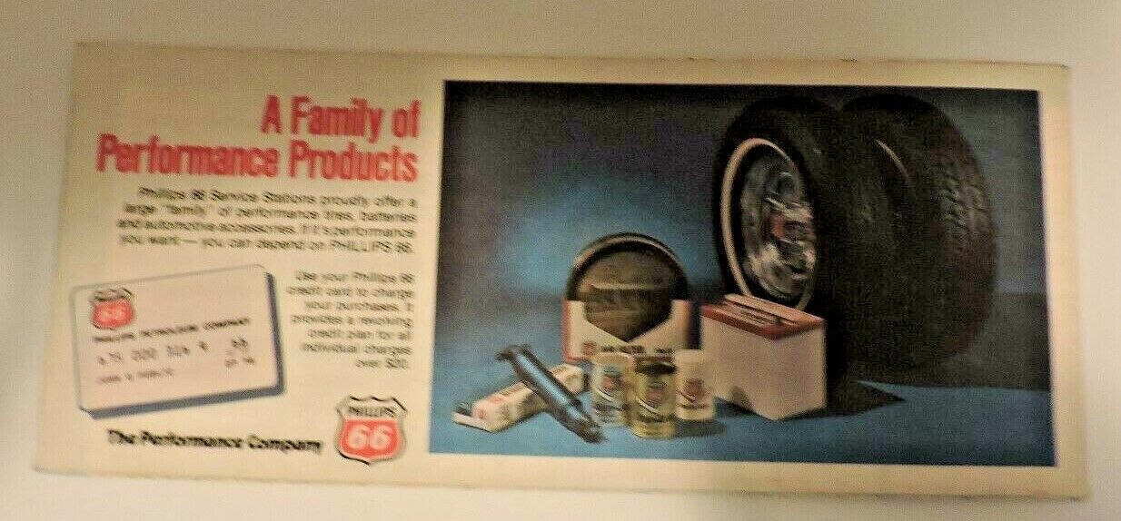 Vintage Kansas Nebraska Folding Map Produced By Phillips 66