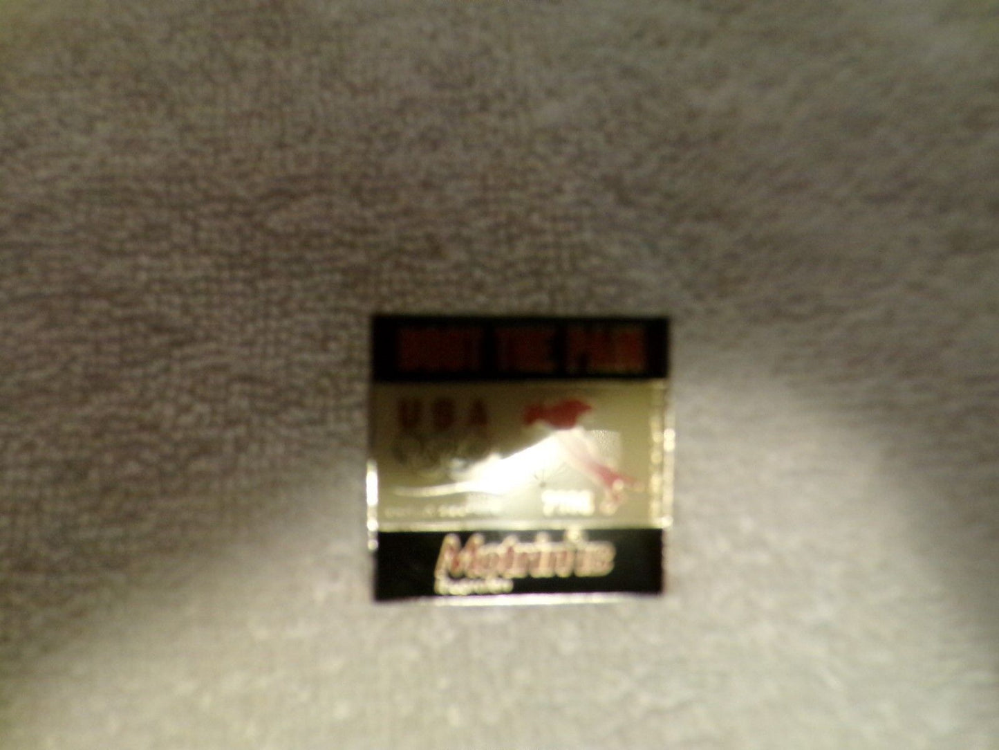 "BOOT THE PAIN" 2006 USA Olympics Pin