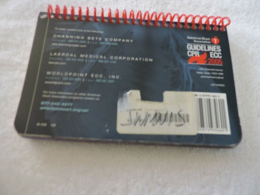 HANDBOOK OF EMERGENCY CARDIOVASCULAR CARE: GUIDELINES FOR CPR ECC 2005