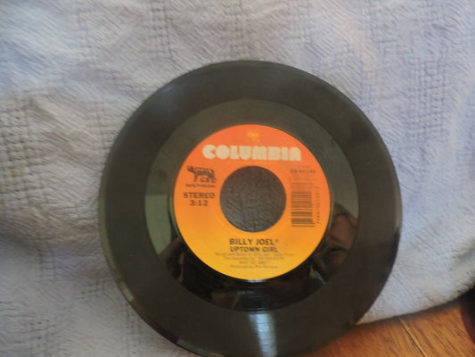 Billy Joel sings: Careless Talks and Uptown Girl Vinyl Record