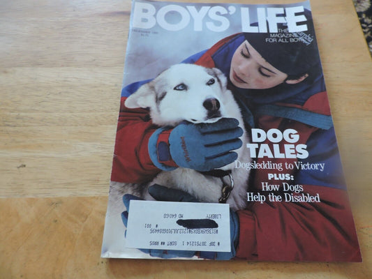 BOYS' LIFE MAGAZINE--DECEMBER 1990--DOG TALES