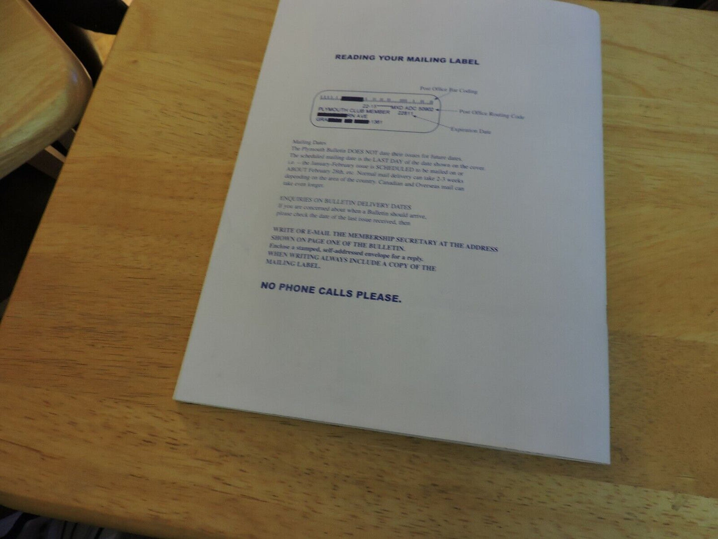 THE PLYMOUTH BULLETIN SEPTEMBER/OCTOBER 2011