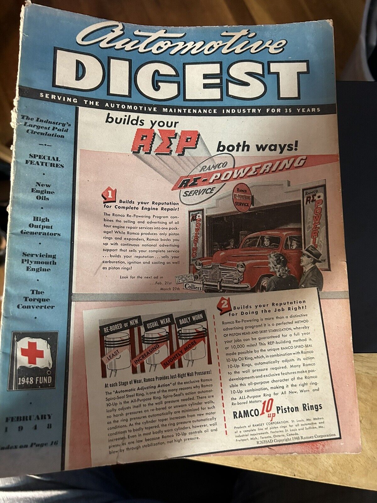 AUTOMOTIVE DIGEST MAGAZINE, FEBRUARY 1948
