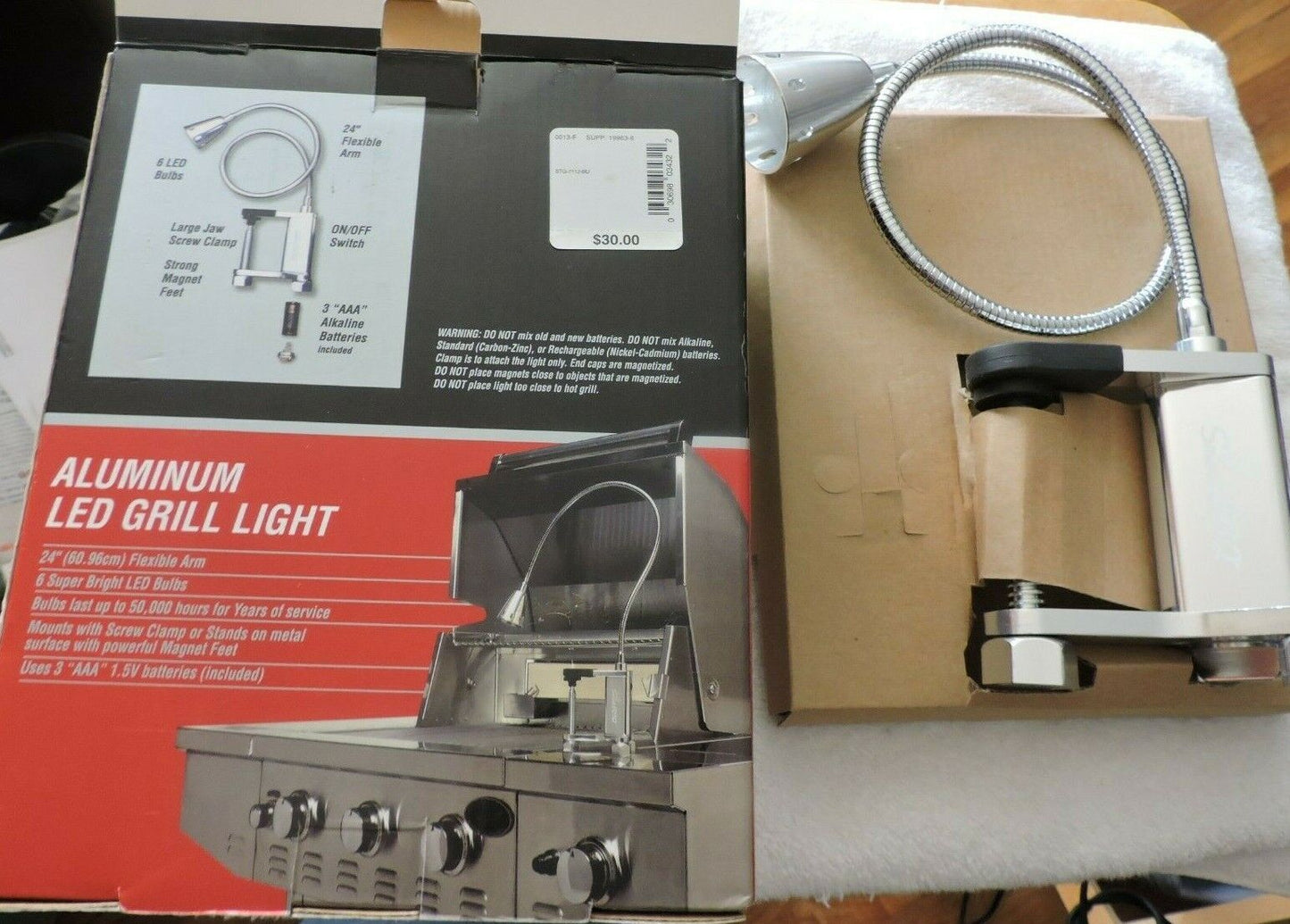 ALUMINUM LED GRILL LIGHT