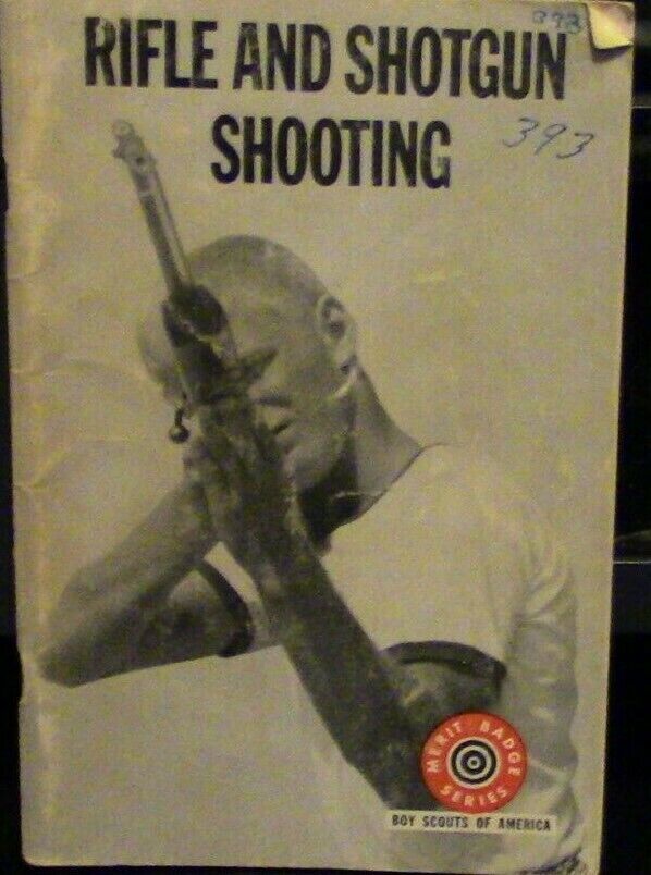 Boy Scout Merit Badge "Rifle and Shotgun Shooting" Pamphlet 1970 Printing