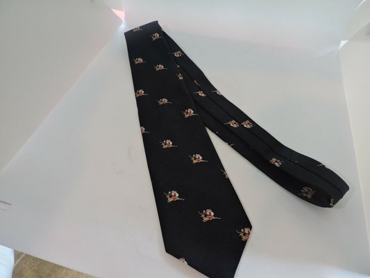 Black Company B Santa Clause in the Sleigh Neck Tie