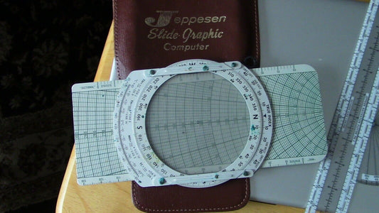 Jeppesen Slide Graphic Computer and Navigation Plotter