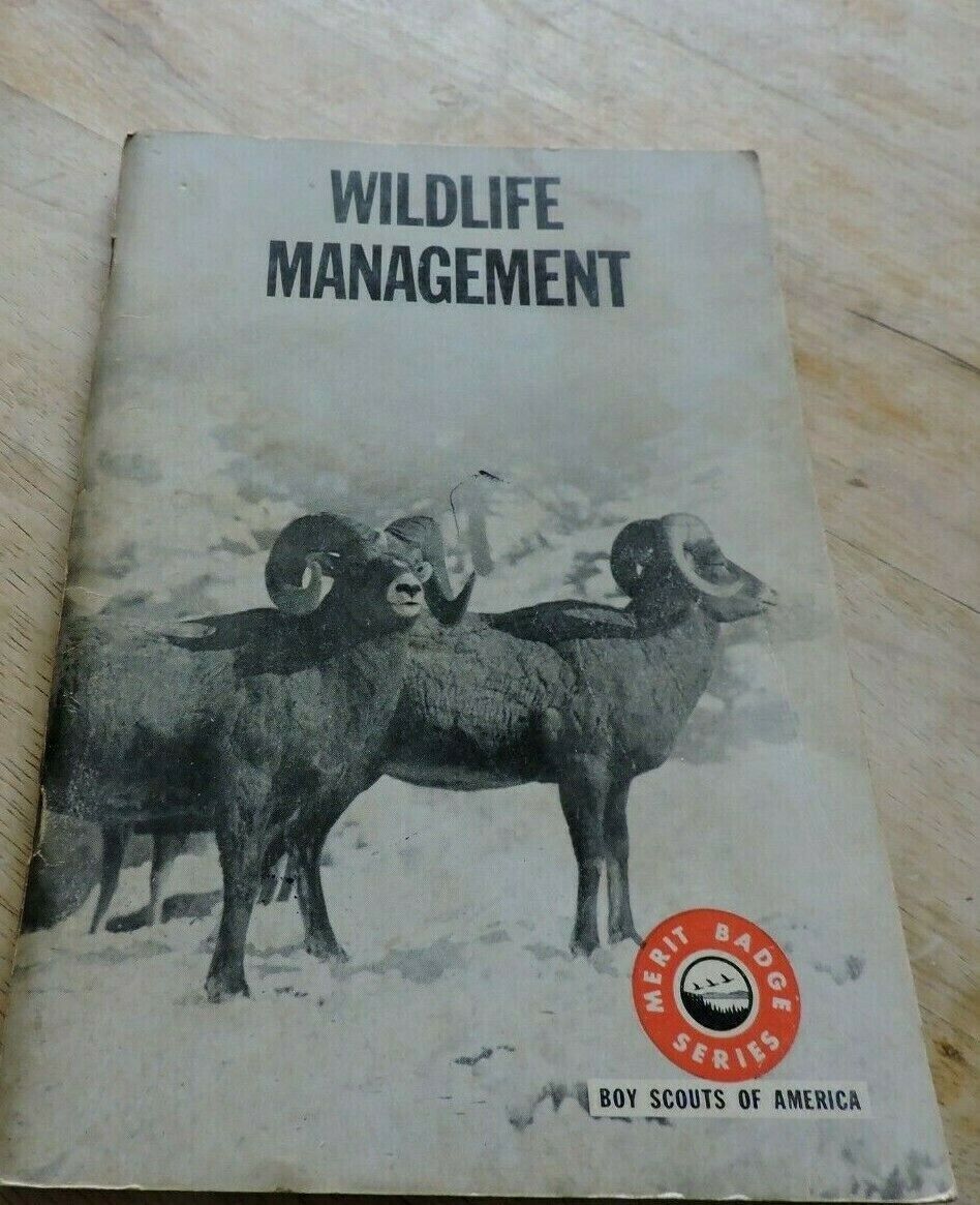 BOY SCOUT MERIT BADGE BOOK: WILDLIFE MANAGEMENT  1952