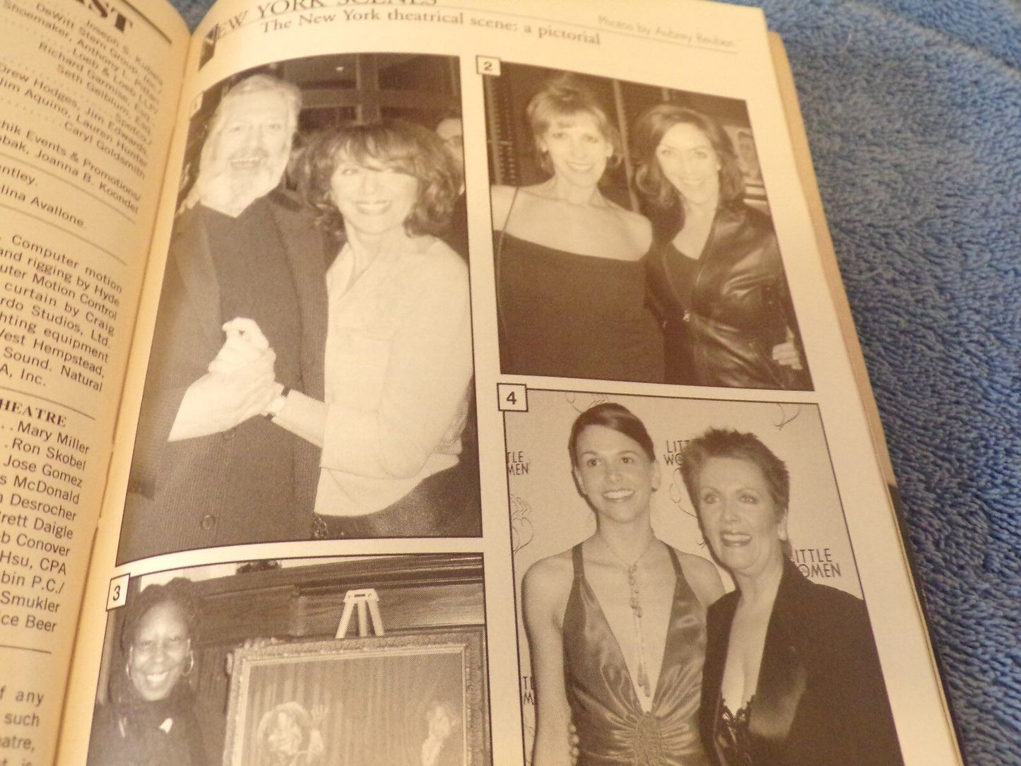 Playbill for Woman Before A Glass on Broadway (Promenade Theatre, May 4th, 2005)