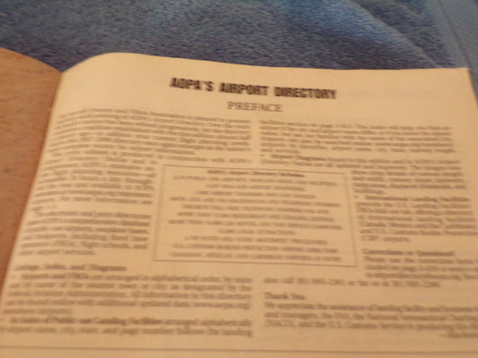 AOPA's Airpoirt Directory 2007/2008: The Polit and FBO Flight Planning Guide