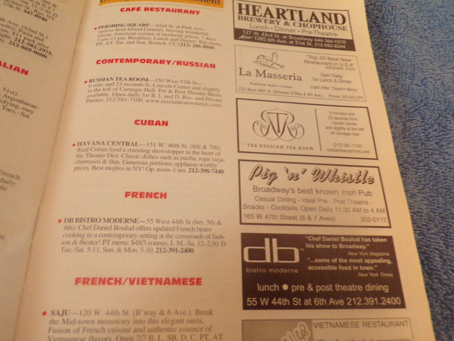 Playbill: "Is He Dead?" at Lyceum Theatre (2007)