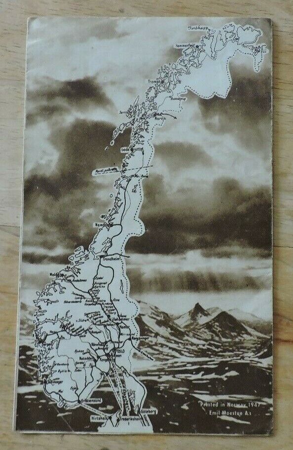 Vintage Norway Travel Brochure