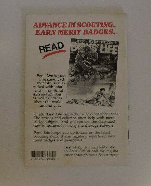 Boy Scouts of America Merit Badge Series:Scholarship, 1988 Printing