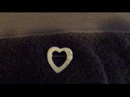 Gold Heart Lapel Pin