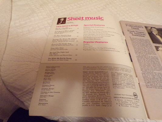 Frank Sinatra: The Grand Master of Popular Song (Sheet Music)