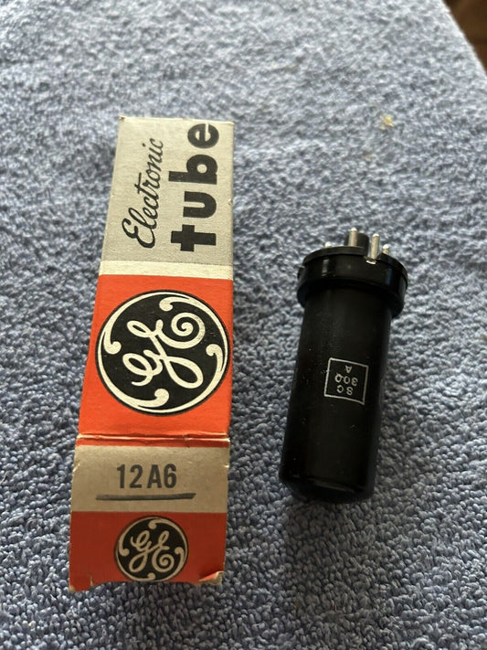 GE ELECTRONIC TUBE 12A6 UNTESTED