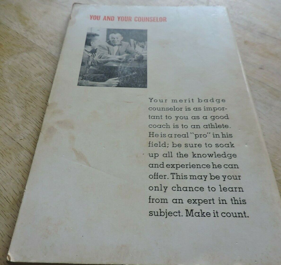 BOY SCOUT MERIT BADGE BOOK: WILDLIFE MANAGEMENT  1952