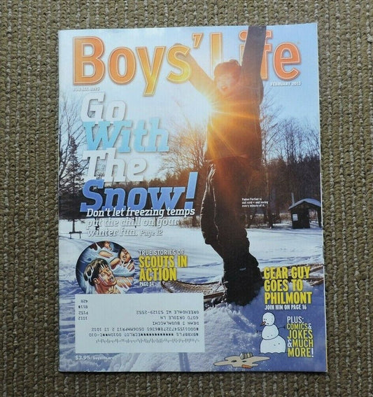Boys Life Magazine*Boy Scouts Magazine*  February 2013 Issue