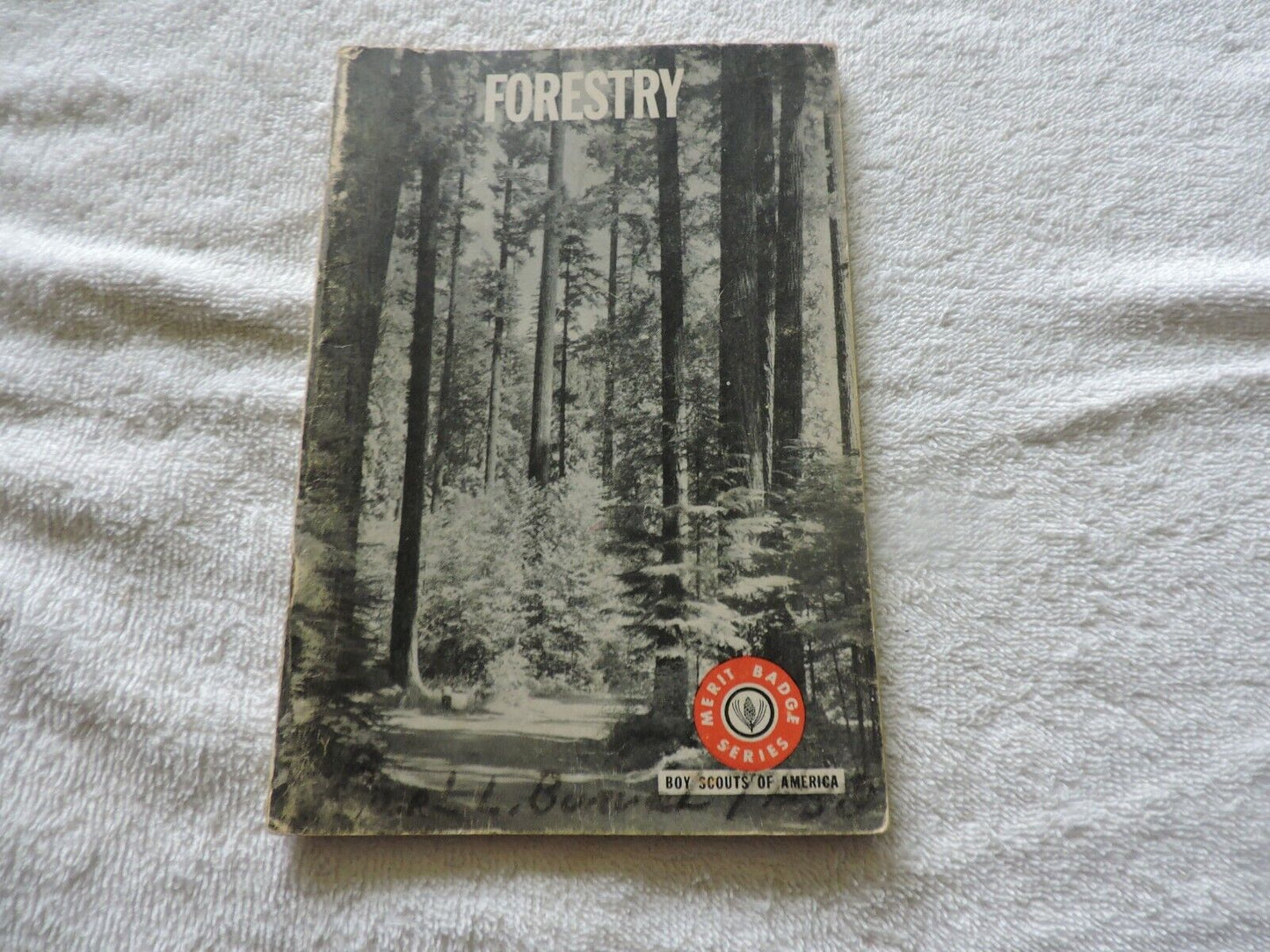 Boy Scouts of America Merit Badge Series Forestry 1956