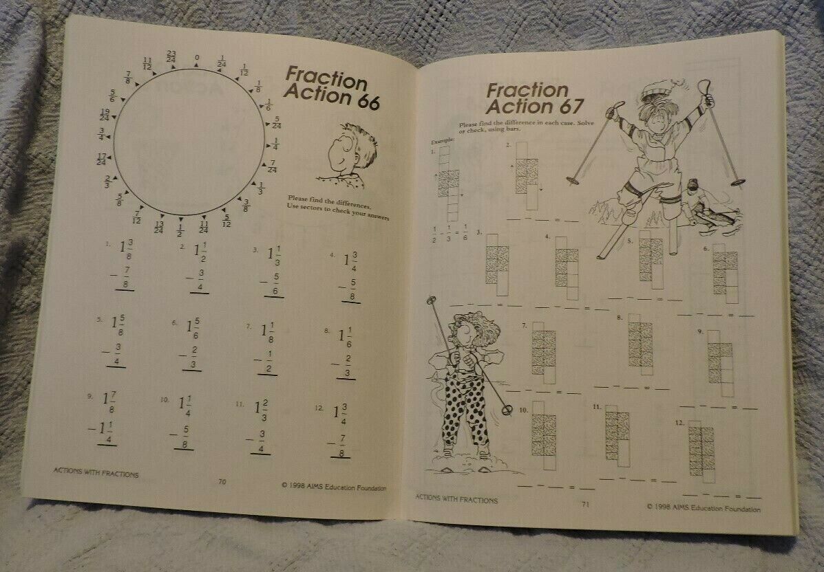 Actions With Fractions! Patterns, Problem Solving & Practice