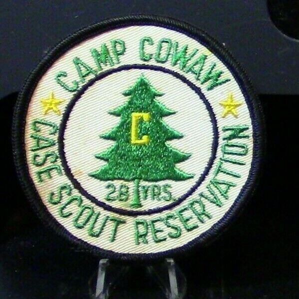 BSA: Vintage (70's) Camp Cowow Case Scout Reservation, New Jersey Patch