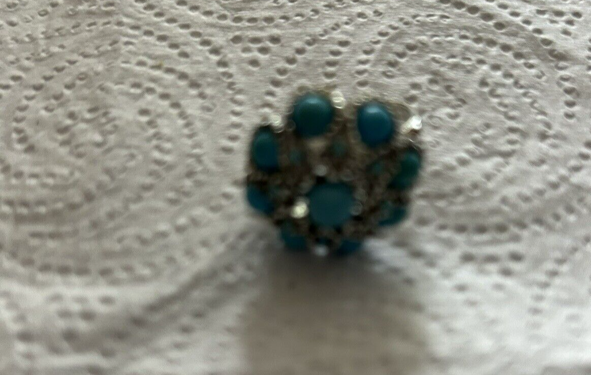 TURQUOISE RING ( SIZE 6.5 OR 7)