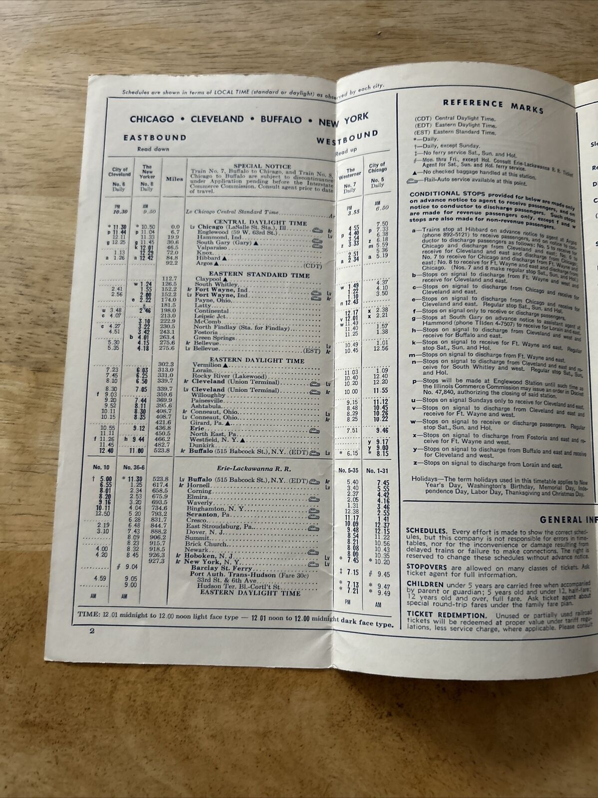 Nickel Rate Road Passenger Schedule April 28 1963